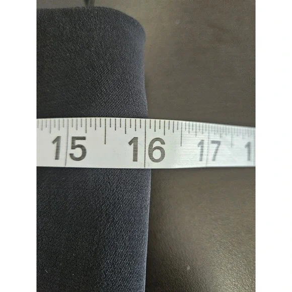 Abercrombie & Fitch Jumpsuit Women's LT Black Wide Leg Cowl Neck Spaghetti Strap - Picture 5 of 7